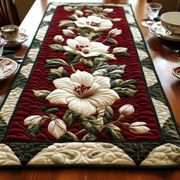 Magnolia Essence Table Runner - Made to Order TABLE928