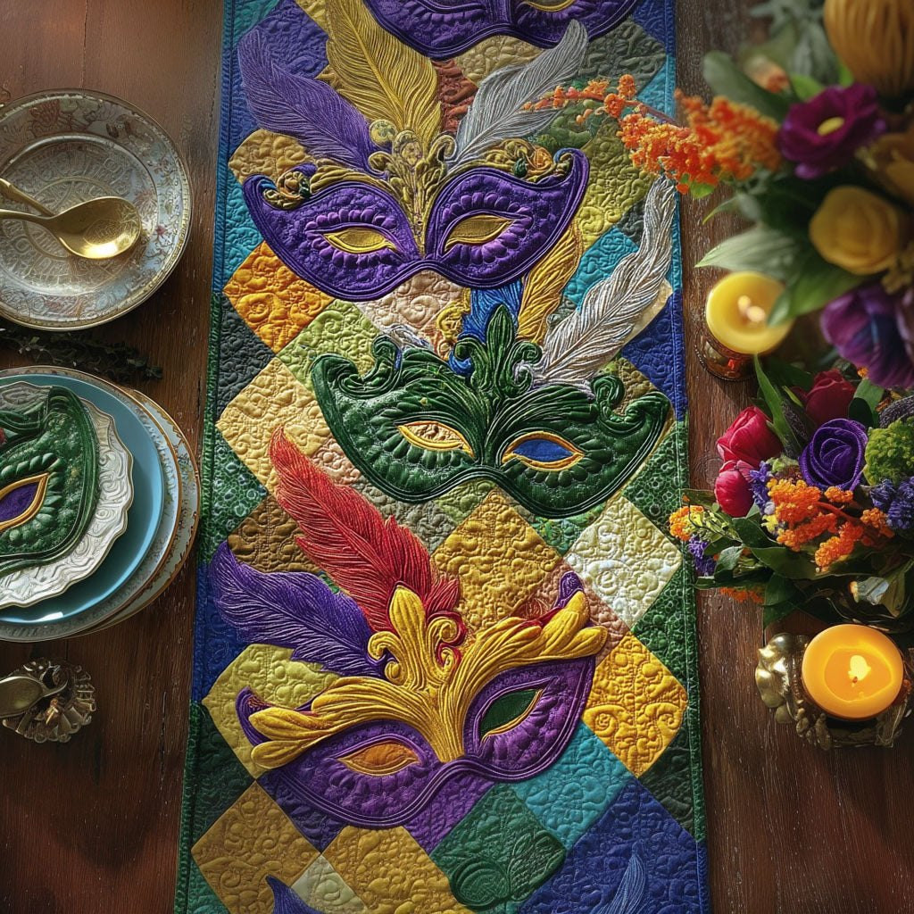 Masque Soiree Table Runner - Made to Order TABLE928