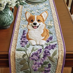 Lavender Smile Table Runner - Made to Order TABLE928