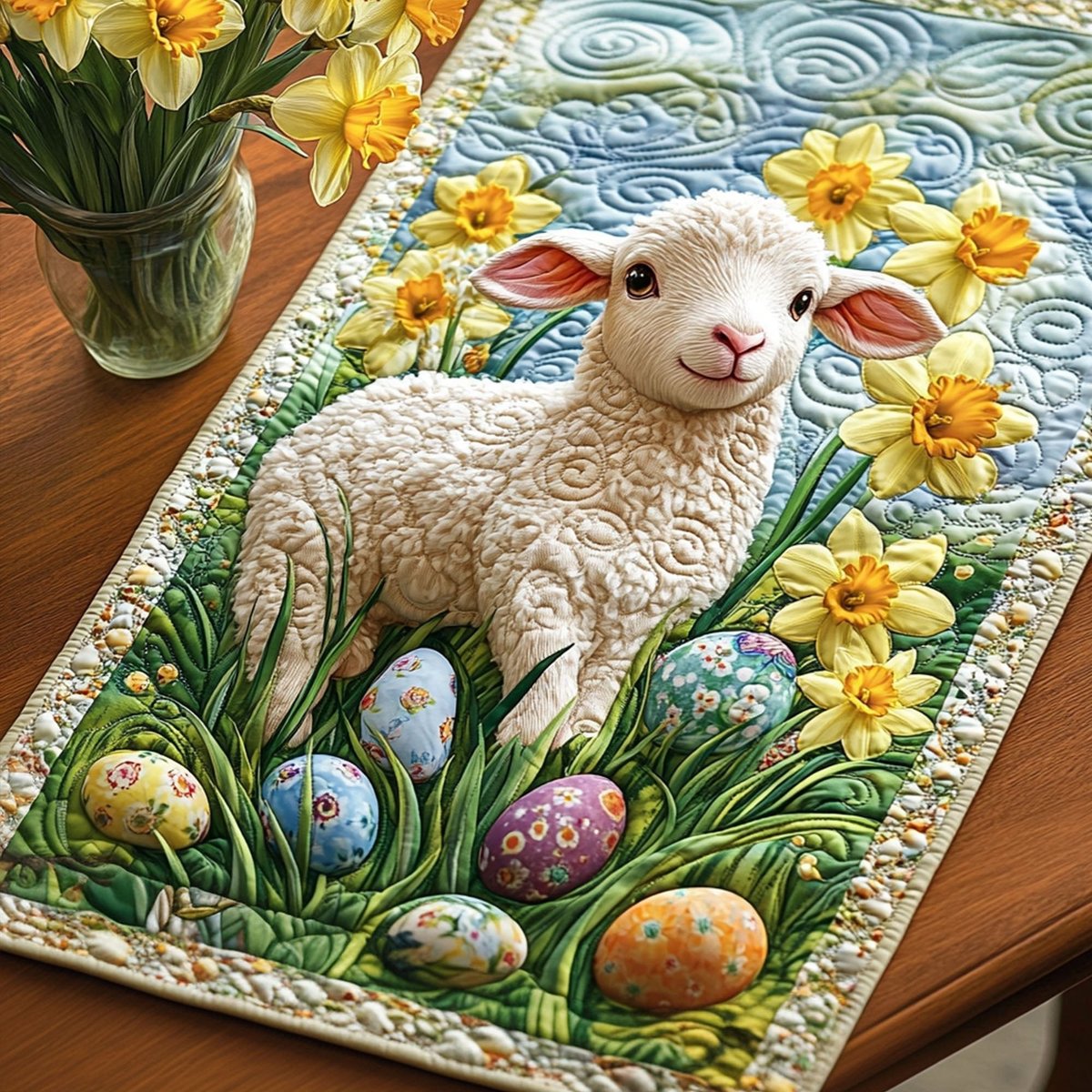 Lamb of God Table Runner - Made to Order TABLE928