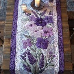 Lavender Delight Table Runner - Made to Order TABLE928