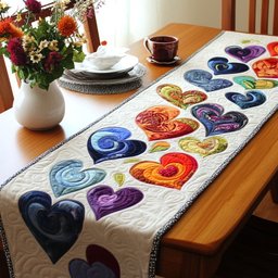 Lattice of Love Table Runner - Made to Order TABLE928
