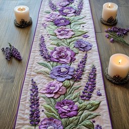 Lavender Whispers Table Runner - Made to Order TABLE928