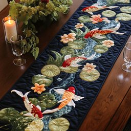 Koi Dreams Table Runner - Made to Order TABLE928