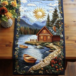 Lakeside Haven Table Runner - Made to Order TABLE928