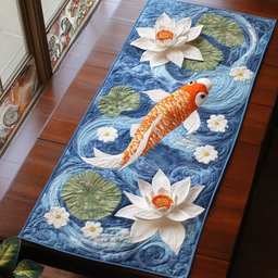 Koi Flow Table Runner - Made to Order TABLE928