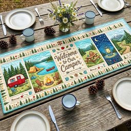 Lakeside Camper Table Runner - Made to Order TABLE928