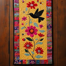 Joyful Wings Table Runner - Made to Order TABLE928