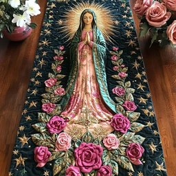 Immaculate Heart Table Runner - Made to Order TABLE928