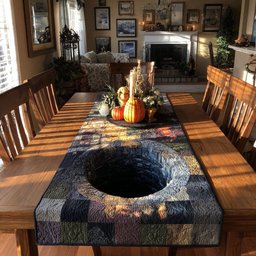 Into the Darkness Table Runner - Made to Order TABLE928