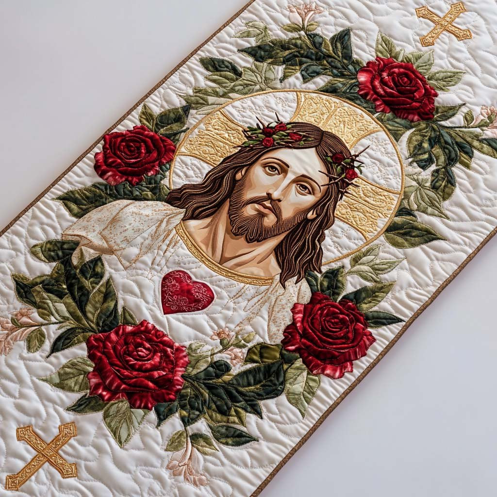 In His Light Table Runner - Made to Order TABLE928
