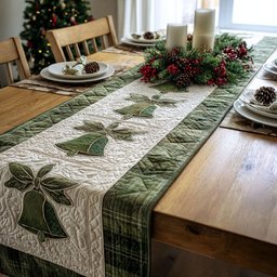 Jingle Bells Song Table Runner - Made to Order TABLE928