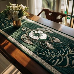 Island Turtle Table Runner - Made to Order TABLE928