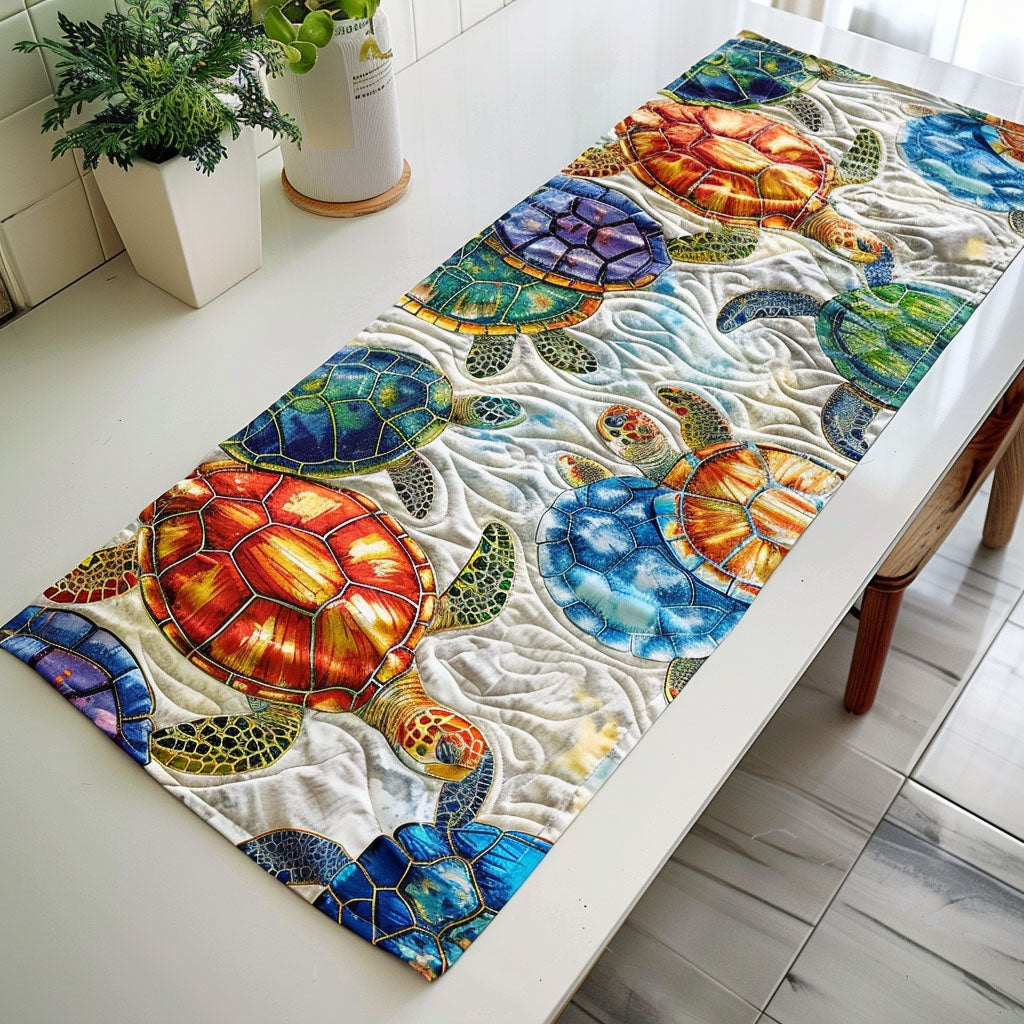 Island Turtle Haven Table Runner - Made to Order TABLE928