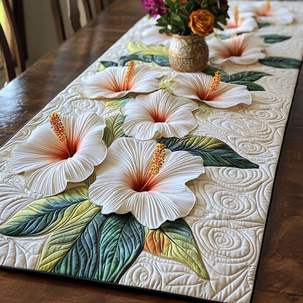 Ivory Serenity Table Runner - Made to Order TABLE928