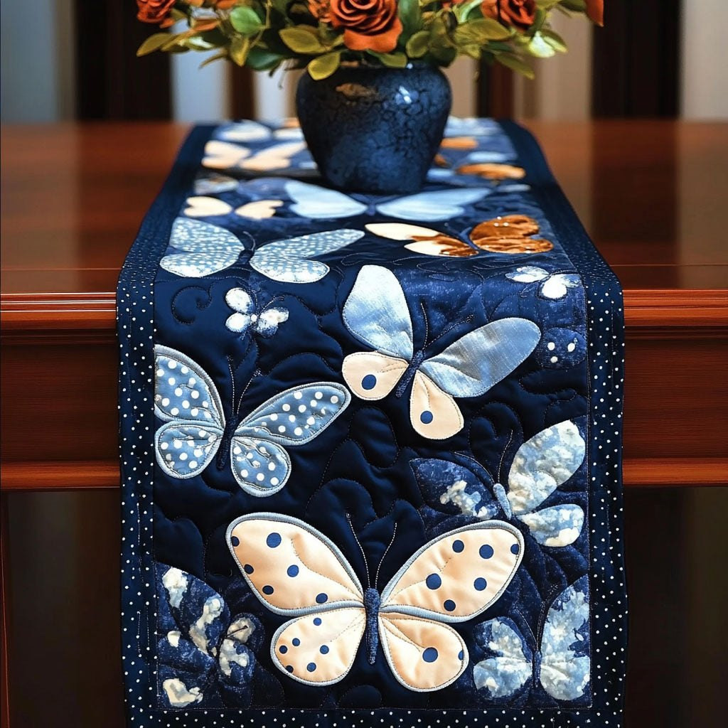 Indigo Flight Table Runner - Made to Order TABLE928
