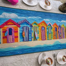 Hut Haven Table Runner - Made to Order TABLE928
