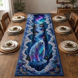 Jeweled Ice Bear Table Runner - Made to Order TABLE928