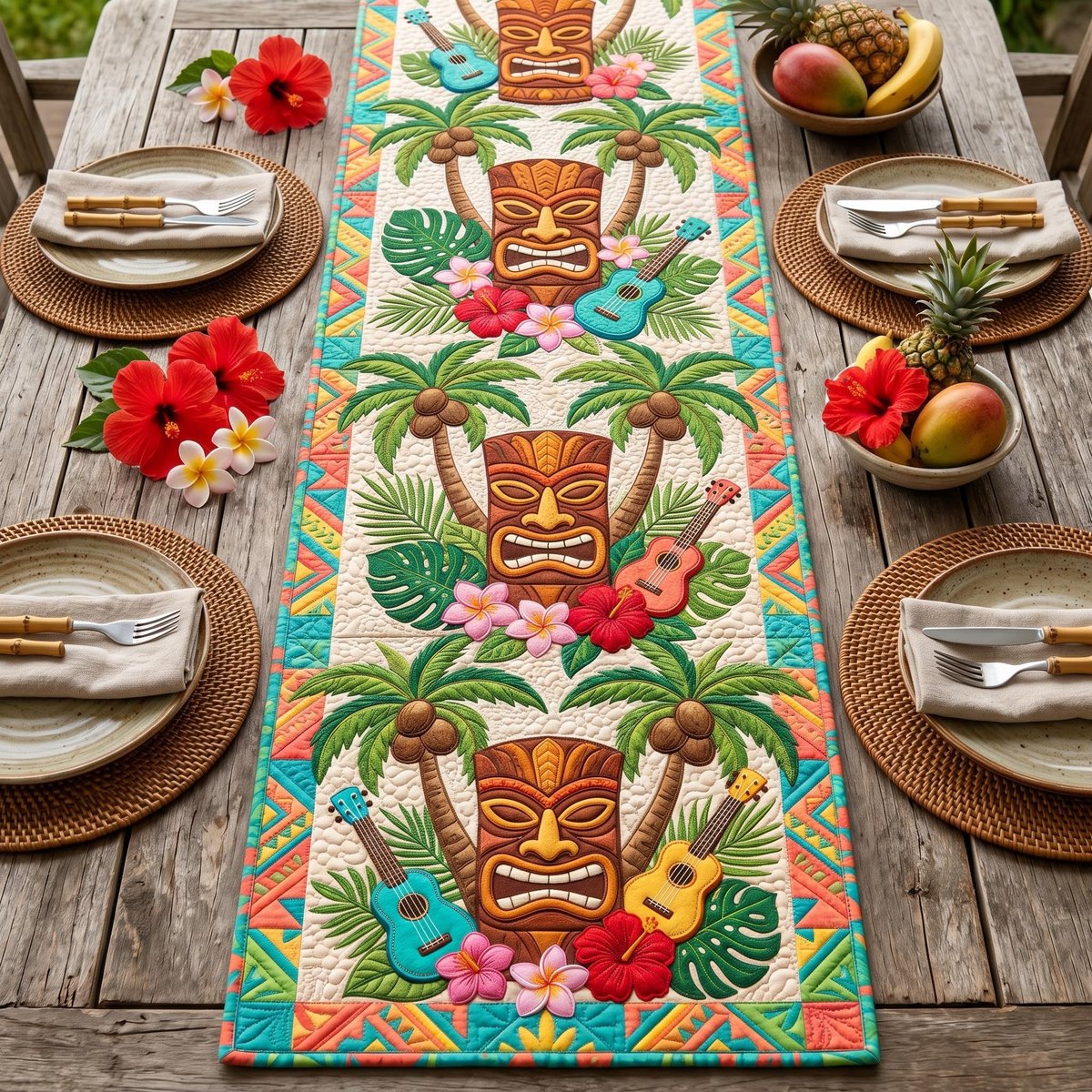Island Guardian Table Runner - Made to Order TABLE928