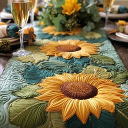Harvest Sunflower Table Runner - Made to Order TABLE928