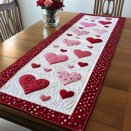 Heartstrings Melody Table Runner - Made to Order TABLE928