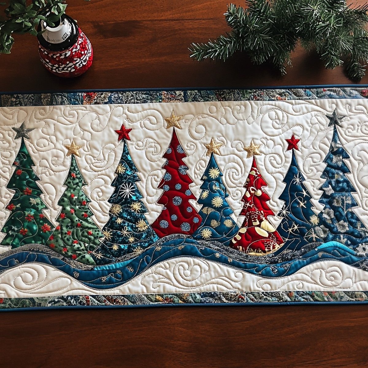 Holiday Gleam Table Runner - Made to Order TABLE928