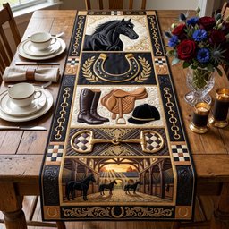 Horse Heritage Table Runner - Made to Order TABLE928
