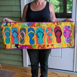 Hawaii Flip Flops Table Runner - Made to Order TABLE928