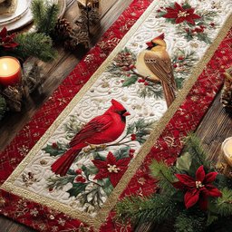 Harmony of Wings Table Runner - Made to Order TABLE928