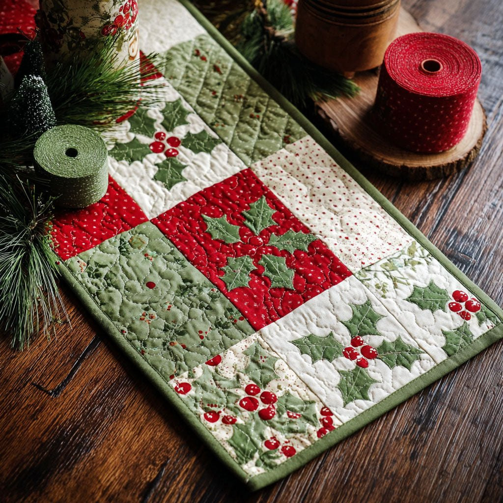 Hollyberry Lane Table Runner - Made to Order TABLE928