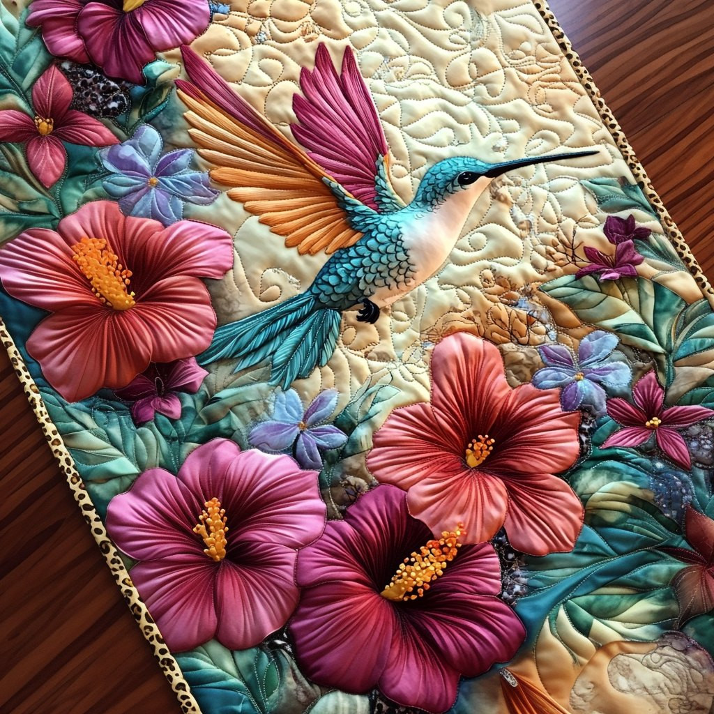 Humming Harmony Table Runner - Made to Order TABLE928