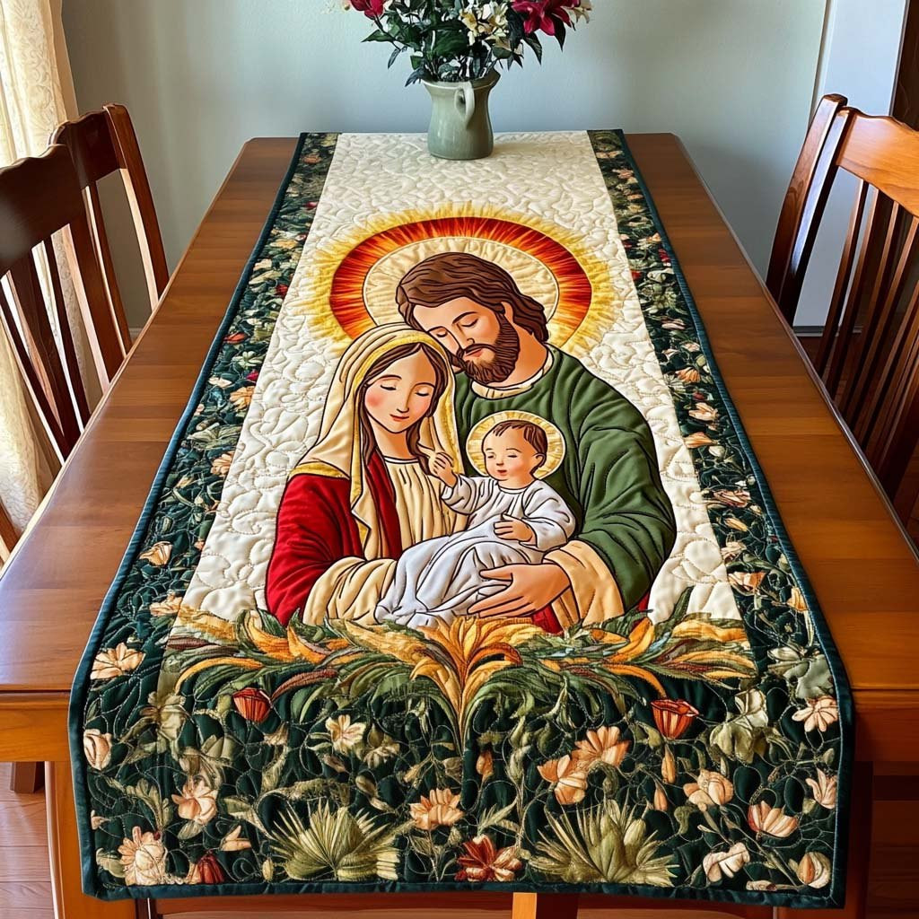 Holy Family Light Table Runner - Made to Order TABLE928