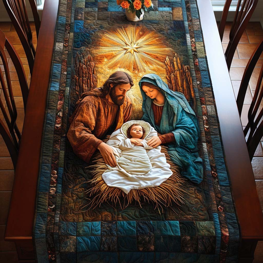 Heavenly Family Love Table Runner - Made to Order TABLE928