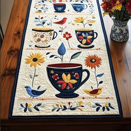 Heritage Blossom Table Runner - Made to Order TABLE928