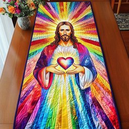 Heart of Light Table Runner - Made to Order TABLE928
