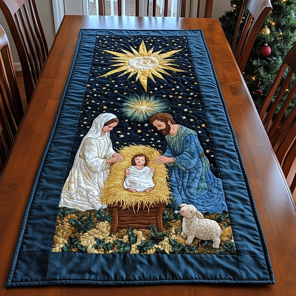 Holy Family Serenity Table Runner - Made to Order TABLE928