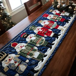 Holiday March Table Runner - Made to Order TABLE928
