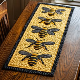 Honeybee Haven Table Runner - Made to Order TABLE928
