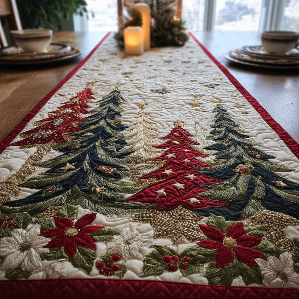 Holiday Woodland Table Runner - Made to Order TABLE928