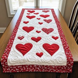 Heart Lane Table Runner - Made to Order TABLE928