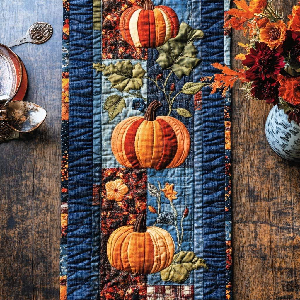 Harvest Bloom Table Runner - Made to Order TABLE928