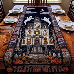 Haunted Pearl Manor Table Runner - Made to Order TABLE928