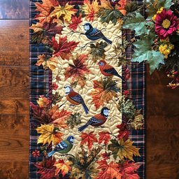 Harvest Bird Call Table Runner - Made to Order TABLE928