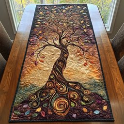 Harmony Tree Table Runner - Made to Order TABLE928
