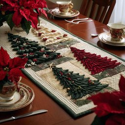 Holiday Forest Table Runner - Made to Order TABLE928