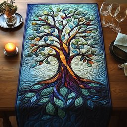 Harmonic Universe Tree Table Runner - Made to Order TABLE928