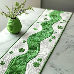 Green Magic Table Runner - Made to Order TABLE928