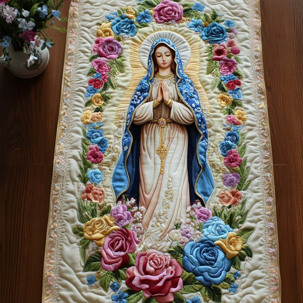 Graceful Devotion Table Runner - Made to Order TABLE928