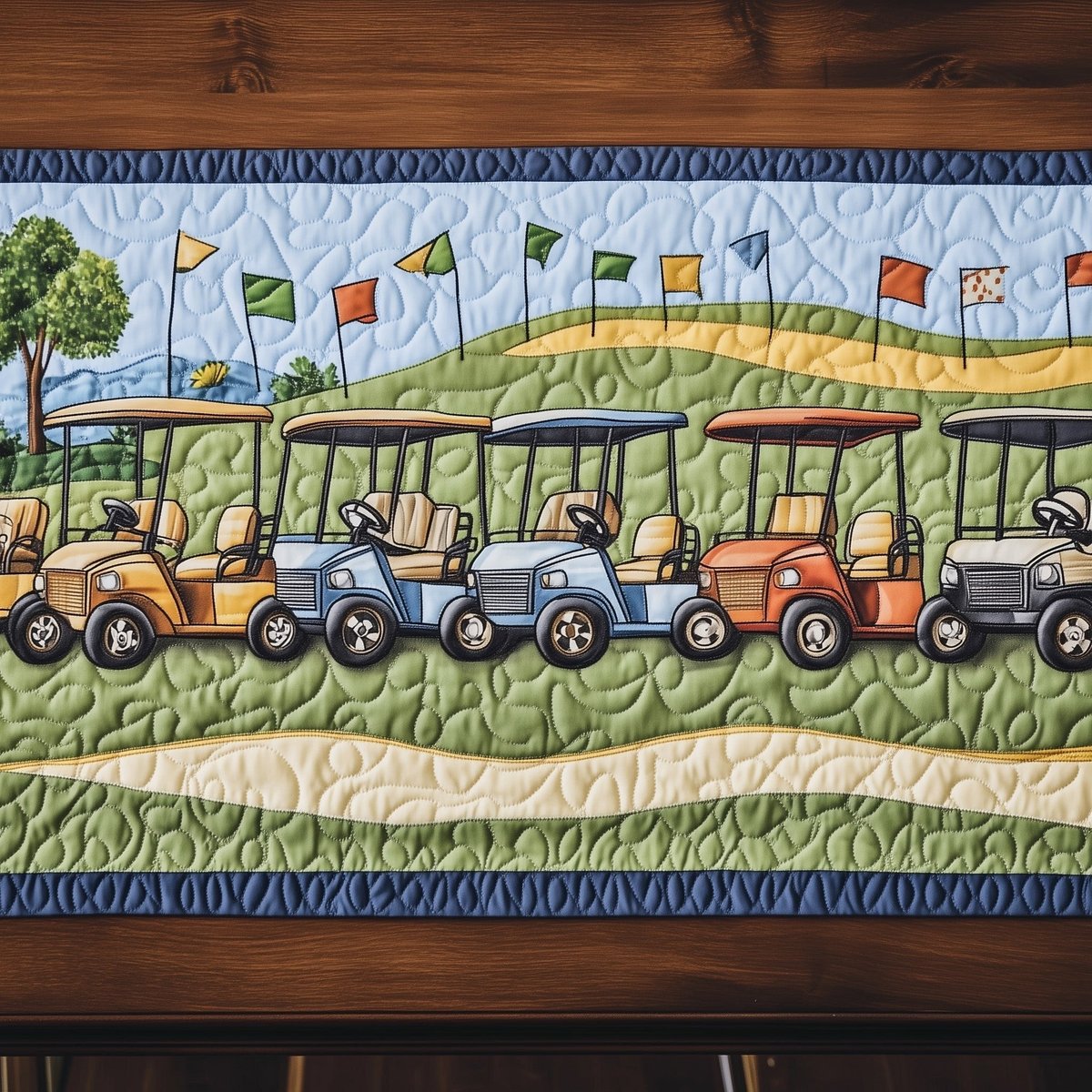 Golf Life Table Runner - Made to Order TABLE928