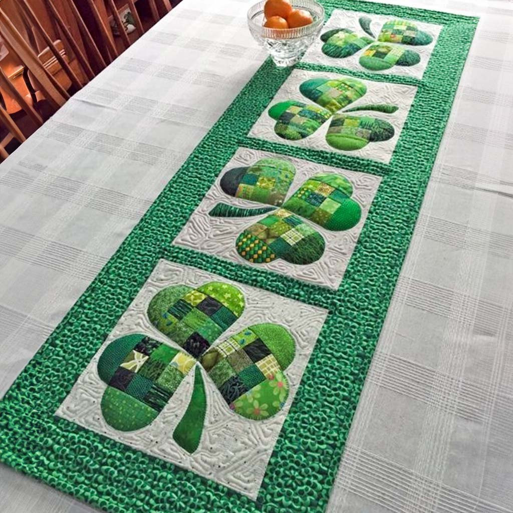 Green Glory Table Runner - Made to Order TABLE928